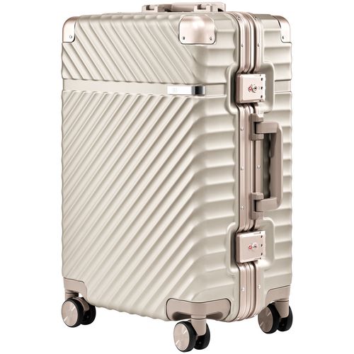 Чемодан Aluminum Frame PC Luggage V1, золотистый Чемодан Aluminum Frame PC Luggage V1, золотистый