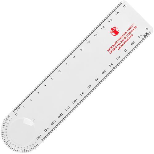 Линейка Scale с лупой