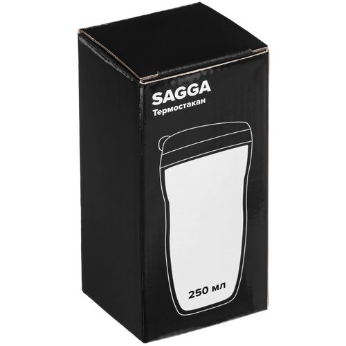 Термостакан Sagga, оранжевый Термостакан Sagga, оранжевый