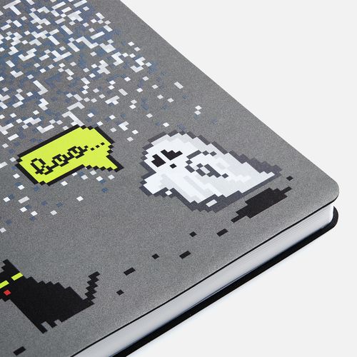 Блокнот Charm, серый