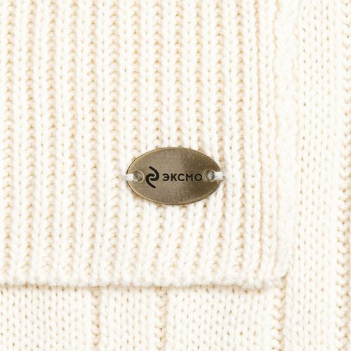 Шарф Knit Beat, белый (молочный)