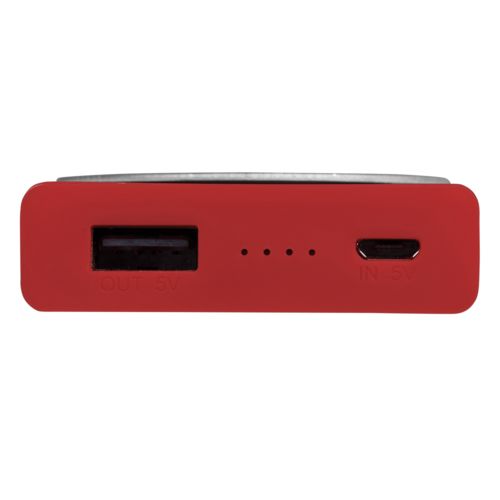 Внешний аккумулятор Twist 4000 mAh, красный Внешний аккумулятор Twist 4000 mAh, красный
