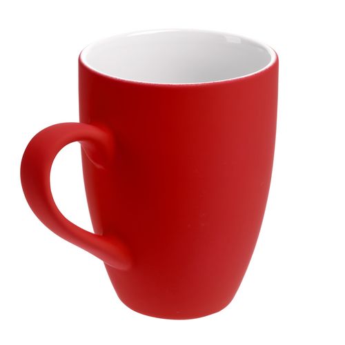 Кружка Best Morning c покрытием софт-тач, ярко-красная Кружка Best Morning c покрытием софт-тач, ярко-красная