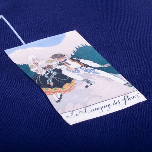 Холщовая сумка Avoska, темно-синяя (navy)