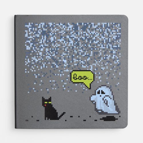 Блокнот Charm, серый