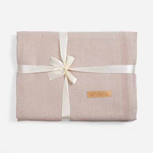 Плед «Гирвас», бежевый