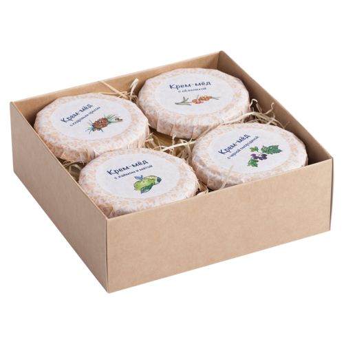 Набор Honey Cream, 4 вкуса Набор Honey Cream, 4 вкуса