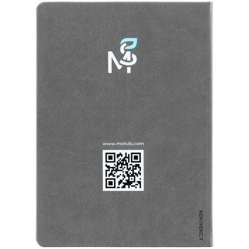 Ежедневник Basis, датированный, темно-серый