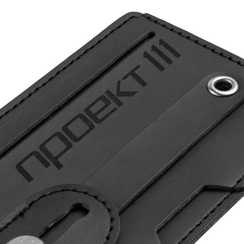 Чехол для карт на телефон Frank с RFID-защитой, черный