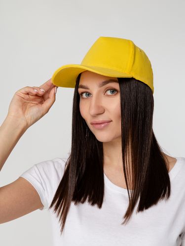 Бейсболка Unit Standard, желтая Бейсболка Unit Standard, желтая