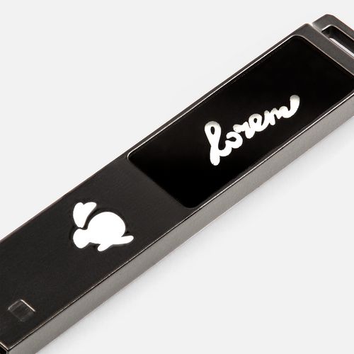 Флешка markBright Black с белой подсветкой, 32 Гб