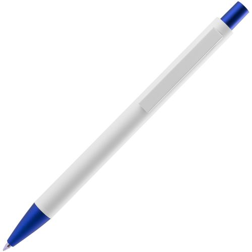 Ручка шариковая Chromatic White, белая с синим Ручка шариковая Chromatic White, белая с синим