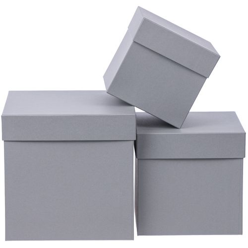 Коробка Cube, S, серая Коробка Cube, S, серая