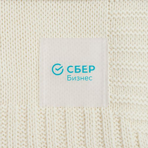 Лейбл из ПВХ Dzeta, L, прозрачный