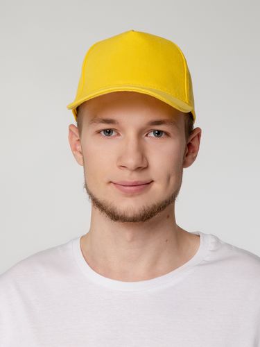 Бейсболка Unit Standard, желтая Бейсболка Unit Standard, желтая