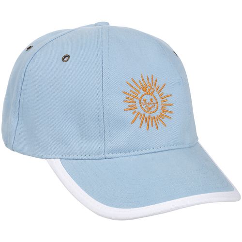 Бейсболка Unit Trendy, голубая с белым