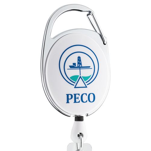 Ретрактор с карабином Access, белый