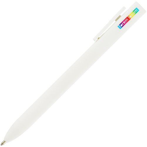 Ручка шариковая Swiper SQ Soft Touch, белая