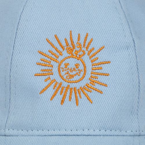Бейсболка Unit Trendy, голубая с белым