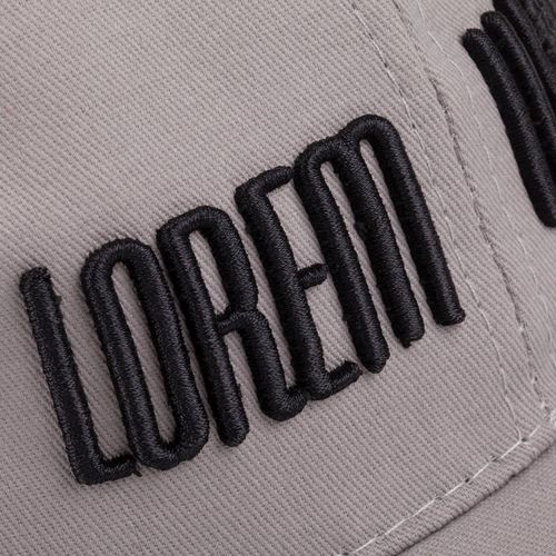 Бейсболка Apollo, серая