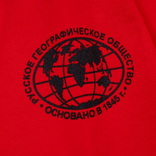 Футболка оверсайз унисекс Kosmos 2.0, красная
