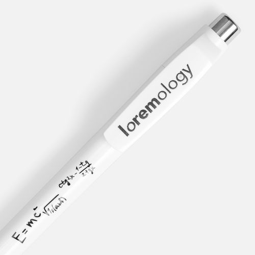 Ручка шариковая Klippa, белая