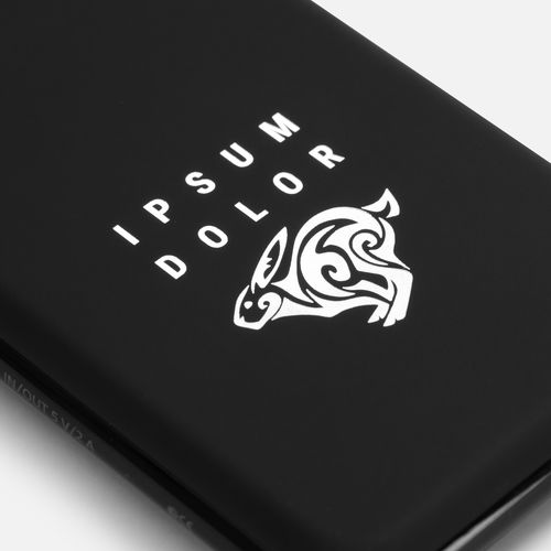 Аккумулятор Uniscend Starry с подсветкой, 5000 мАч, черный