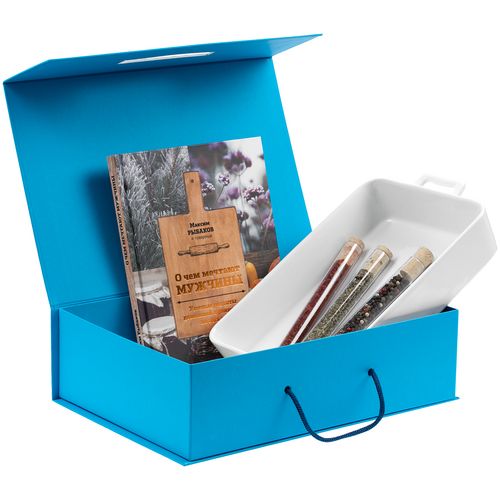 Коробка Case, подарочная, голубая Коробка Case, подарочная, голубая