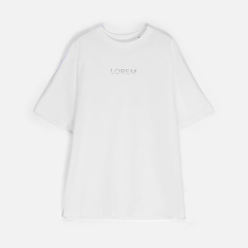 Футболка оверсайз мужская Boxy Men, сиреневая