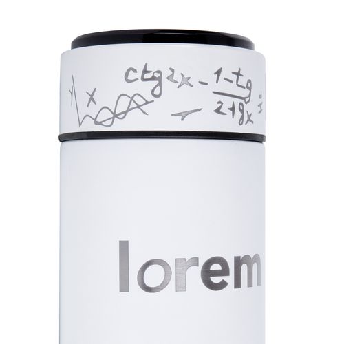 Смарт-бутылка с заменяемой батарейкой Long Therm, белая