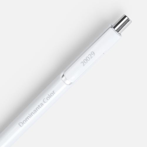 Ручка шариковая Dominanta Color, белая