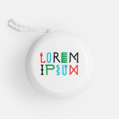 Антистресс-игрушка йо-йо Loopy, белая