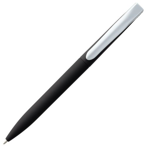 Ручка шариковая Pin Soft Touch, черная Ручка шариковая Pin Soft Touch, черная