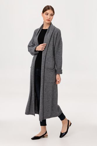 Кардиган женский Free Flow, серый меланж Кардиган женский Free Flow, серый меланж