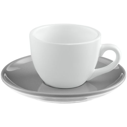 Набор для кофе Cozy Morning, белый с серым Набор для кофе Cozy Morning, белый с серым
