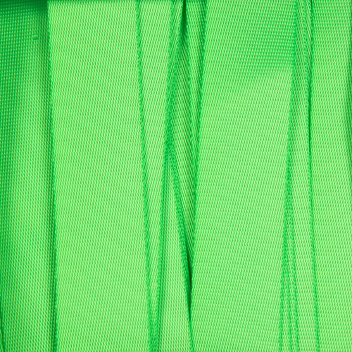 Стропа текстильная Fune 25 M, зеленый неон, 100 см