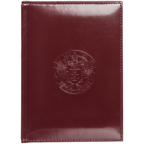 Ежедневник Luxe, недатированный, бордовый