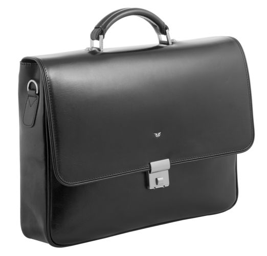 Портфель Classic, 1 замок, черный Портфель Classic, 1 замок, черный