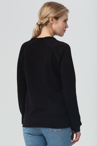 Свитшот женский Kulonga Sweat, черный Свитшот женский Kulonga Sweat, черный