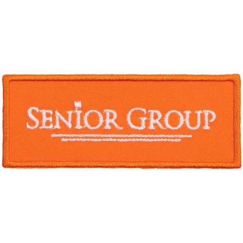 Шеврон из габардина Gabo S, оранжевый Шеврон из габардина Gabo S, оранжевый