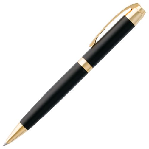 Ручка шариковая Razzo Gold, черная Ручка шариковая Razzo Gold, черная