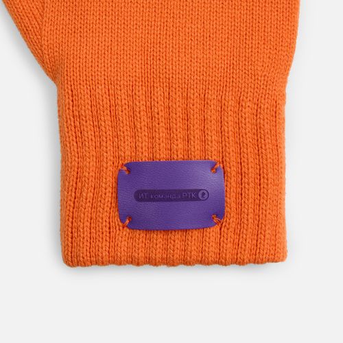 Варежки Life Explorer, оранжевые (апельсиновые)