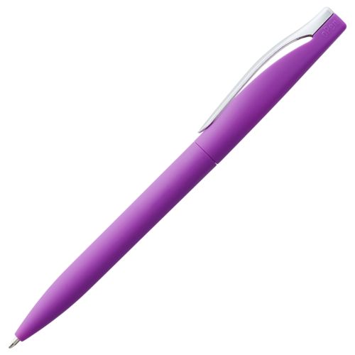 Ручка шариковая Pin Soft Touch, фиолетовая Ручка шариковая Pin Soft Touch, фиолетовая
