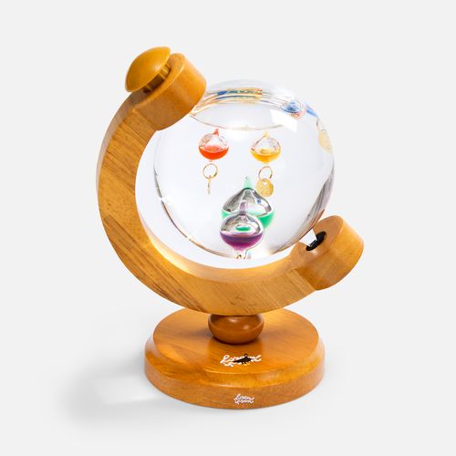 Термометр-шар «Галилео» в деревянном корпусе