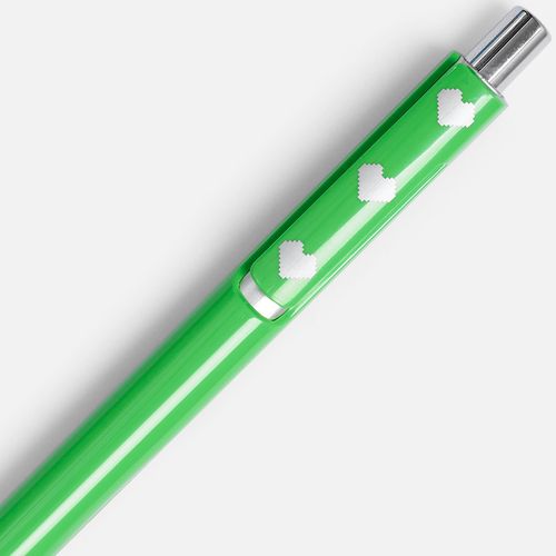 Ручка шариковая Dominanta Color, зеленая