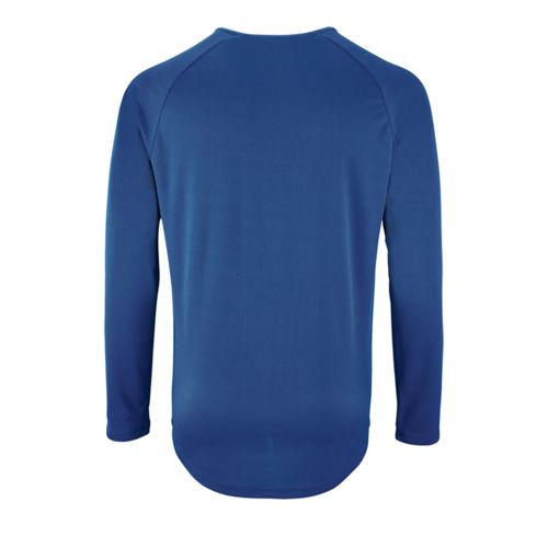 Футболка с длинным рукавом Sporty LSL Men, ярко-синяя Футболка с длинным рукавом Sporty LSL Men, ярко-синяя