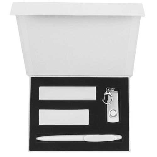 Коробка First Kit под аккумулятор, флешку и ручку, белая Коробка First Kit под аккумулятор, флешку и ручку, белая