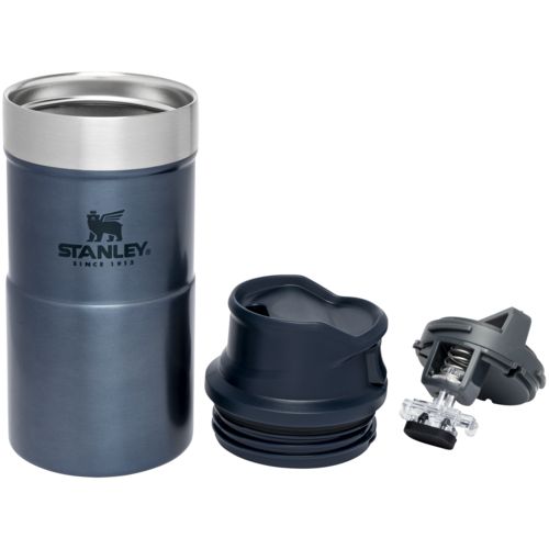 Термокружка Stanley Classic Trigger Action 250 One hand 2.0, синяя Термокружка Stanley Classic Trigger Action 250 One hand 2.0, синяя