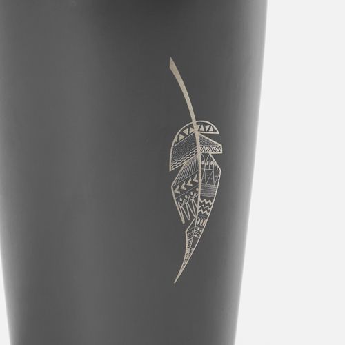 Термостакан с двумя поильниками Duetta, серый