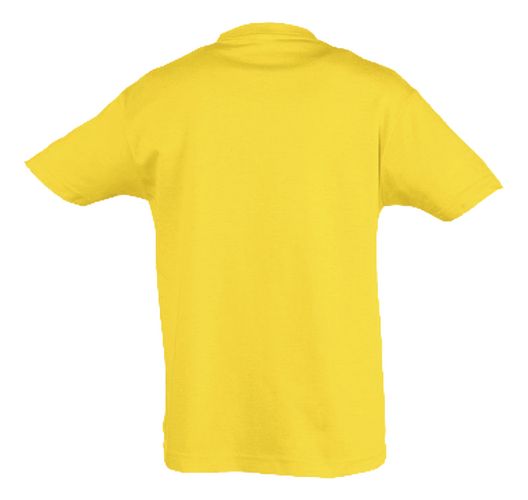 Футболка детская Regent Kids 150, желтая Футболка детская Regent Kids 150, желтая